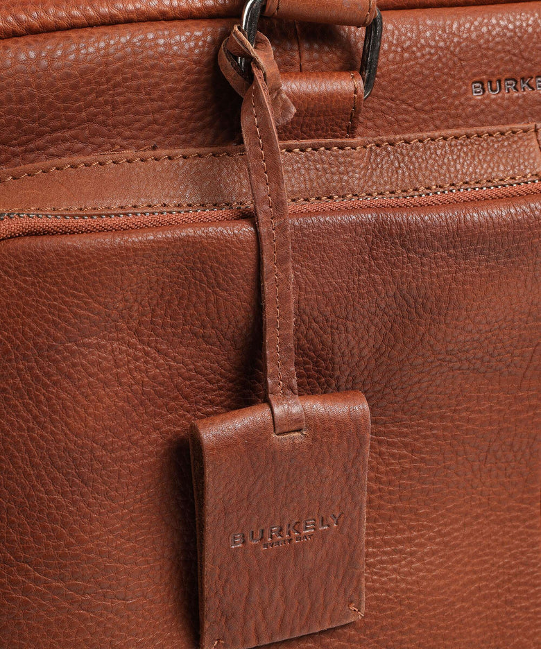 Burkely Antique Avery Briefcase cognac