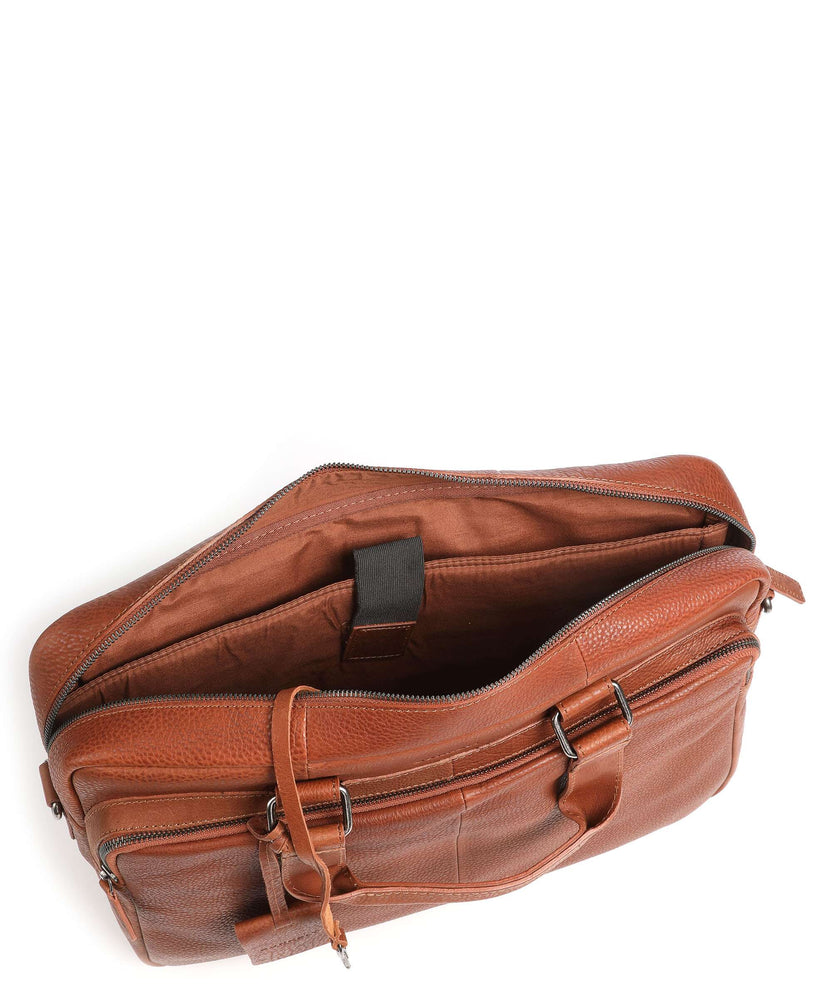 Burkely Antique Avery Briefcase cognac