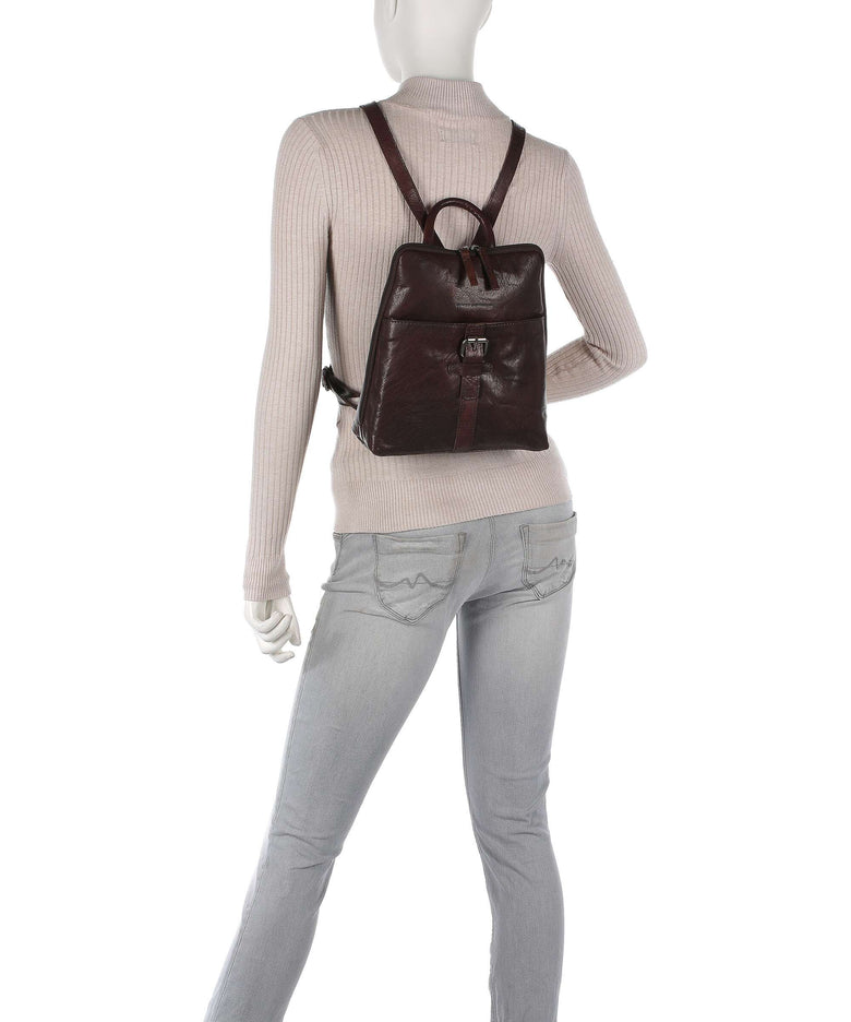 Spikes & Sparrow Backpack dark brown