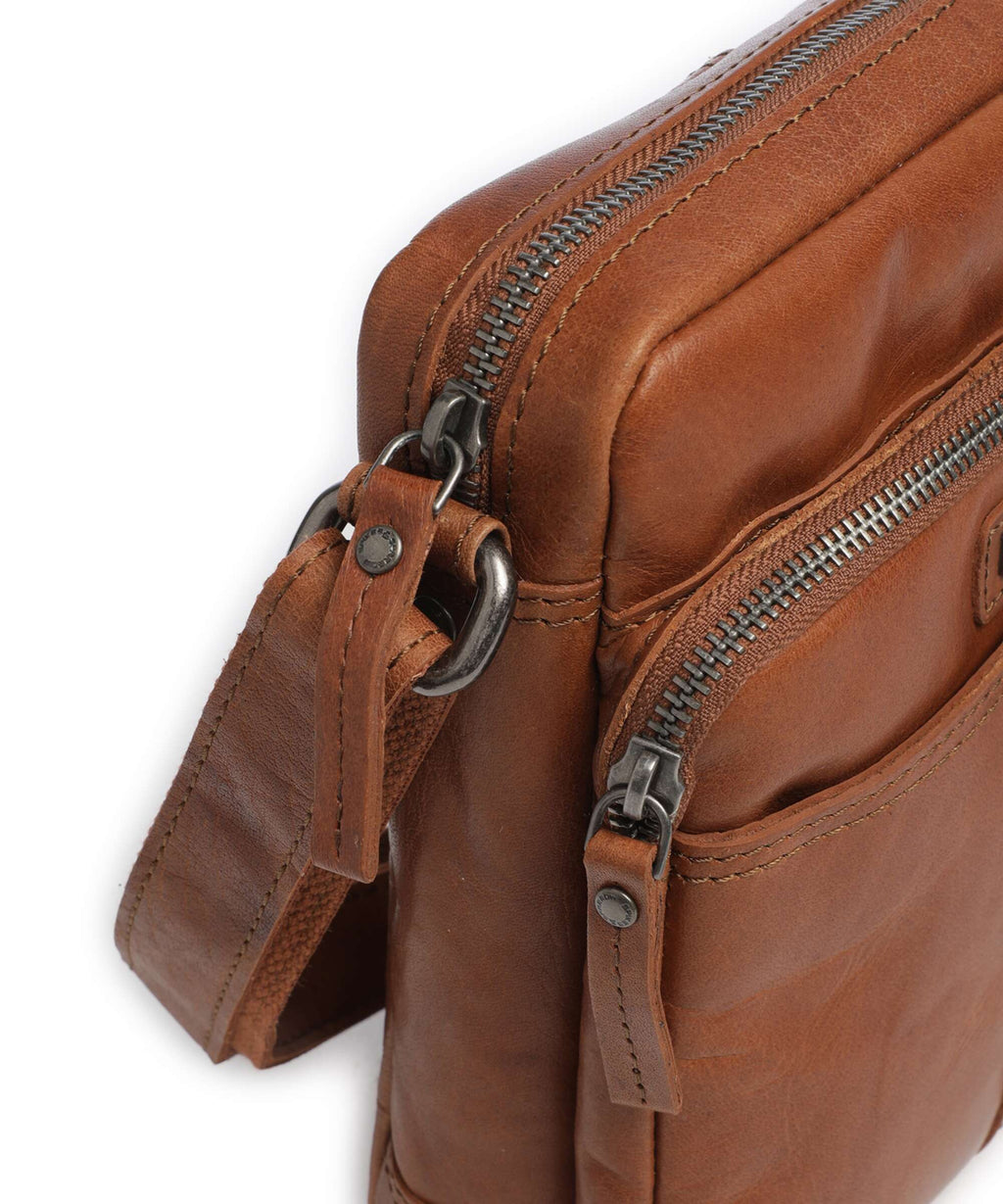 Spikes & Sparrow Bronco Vermont Crossbody bag brandy