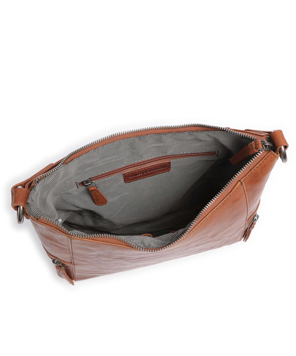 Spikes & Sparrow Bronco Hobo bag brandy