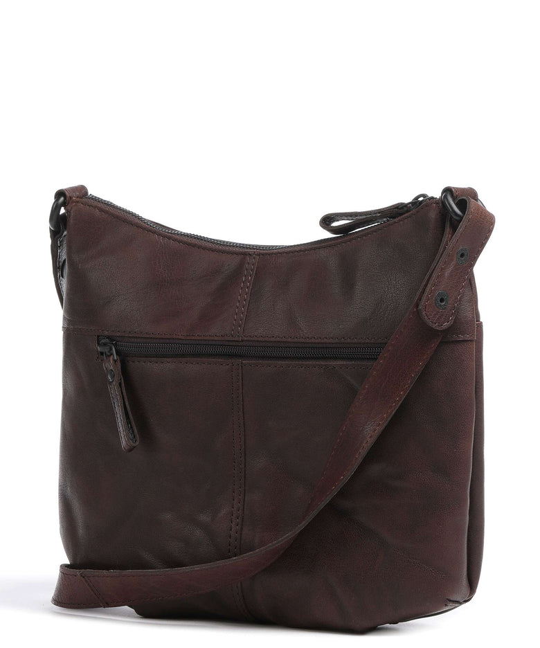 Spikes & Sparrow Bronco Shoulder bag dark brown