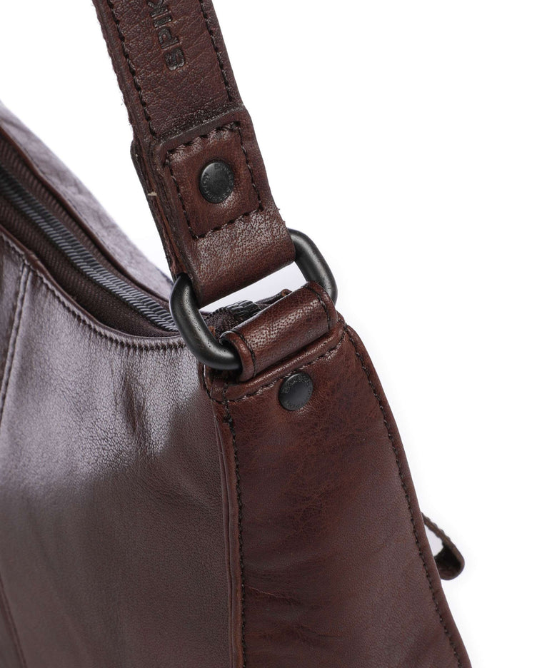 Spikes & Sparrow Bronco Evie Crossbody bag dark brown