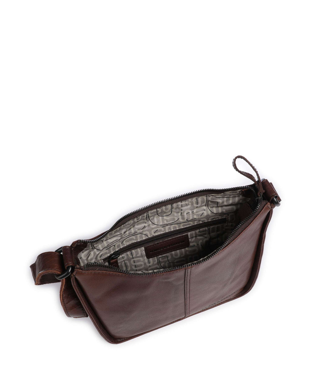 Spikes & Sparrow Bronco Evie Crossbody bag dark brown