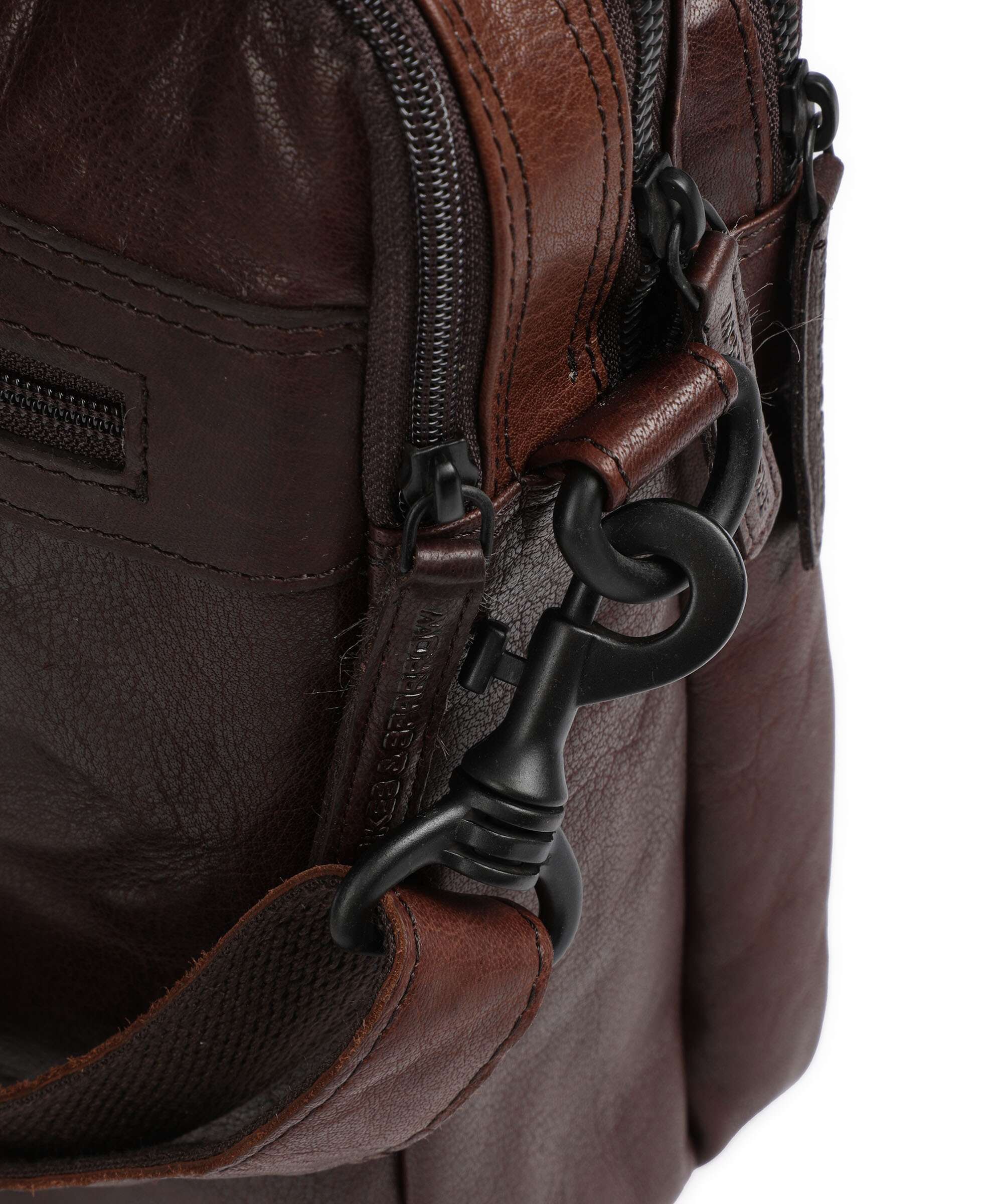 Spikes & Sparrow Bronco Kharter Laptop bag dark brown