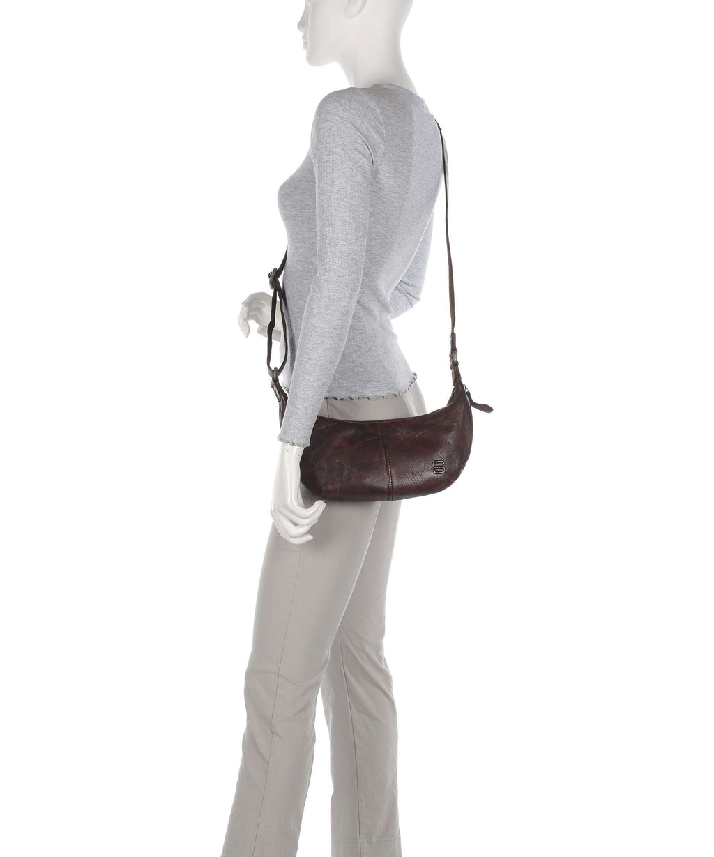 Spikes & Sparrow Apache Edee Crossbody bag dark brown