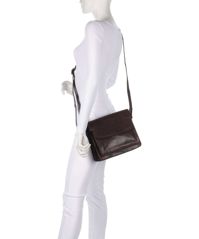 Spikes & Sparrow Bronco Frederique Crossbody bag brown