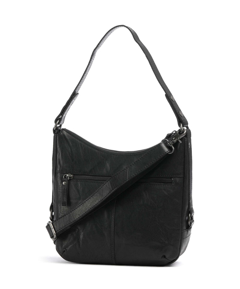 Spikes & Sparrow Bronco Candee Hobo bag schwarz
