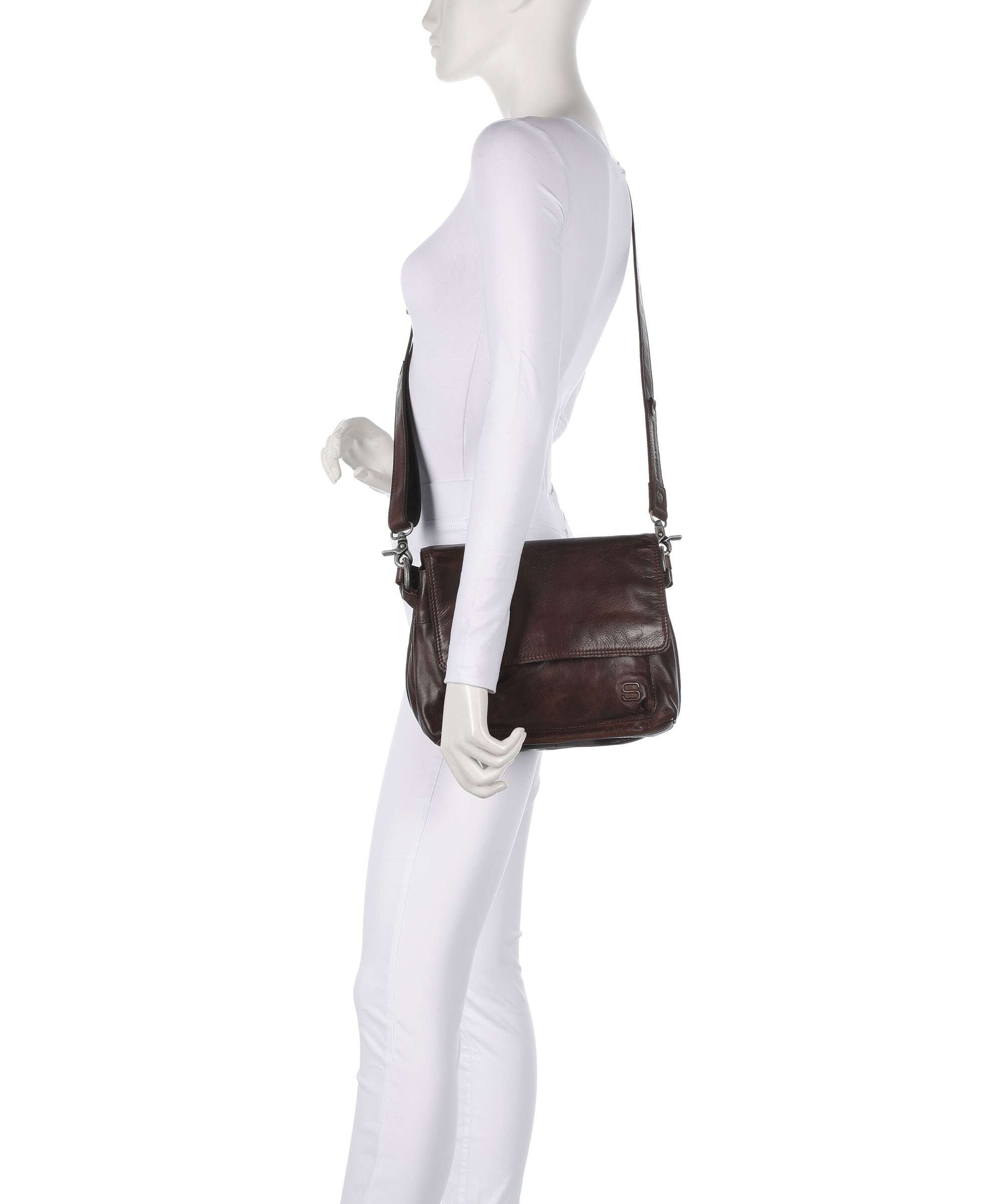 Spikes & Sparrow Apache Shawnee Shoulder bag braun
