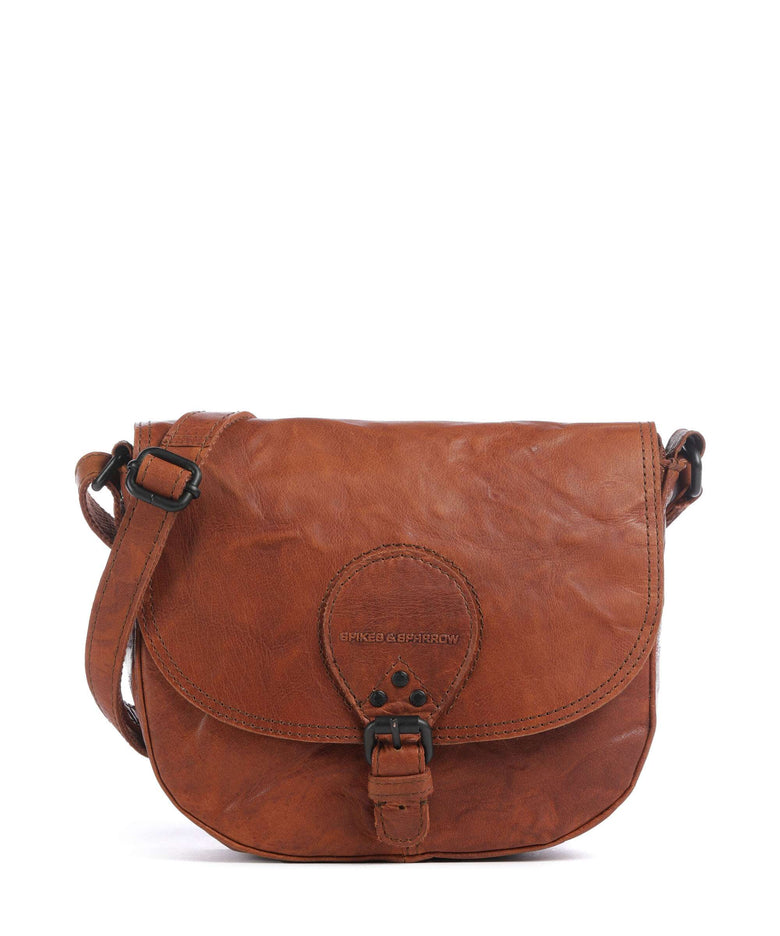 Spikes & Sparrow Bronco Nicolina Crossbody bag brandy