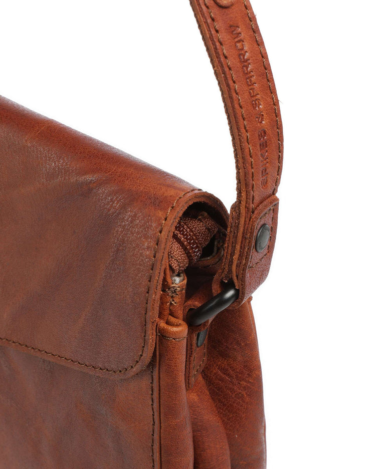 Spikes & Sparrow Bronco Carline Crossbody bag brandy