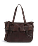 Spikes & Sparrow Bronco Fee Briefcase dark brown