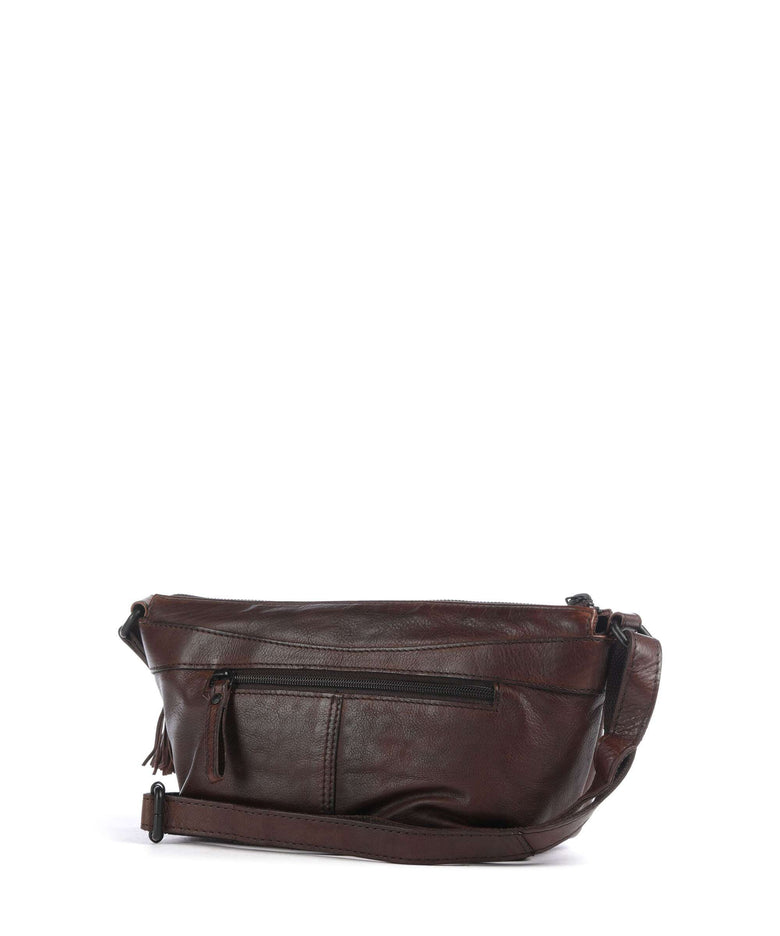 Spikes & Sparrow Apache Piperel Crossbody bag dark brown