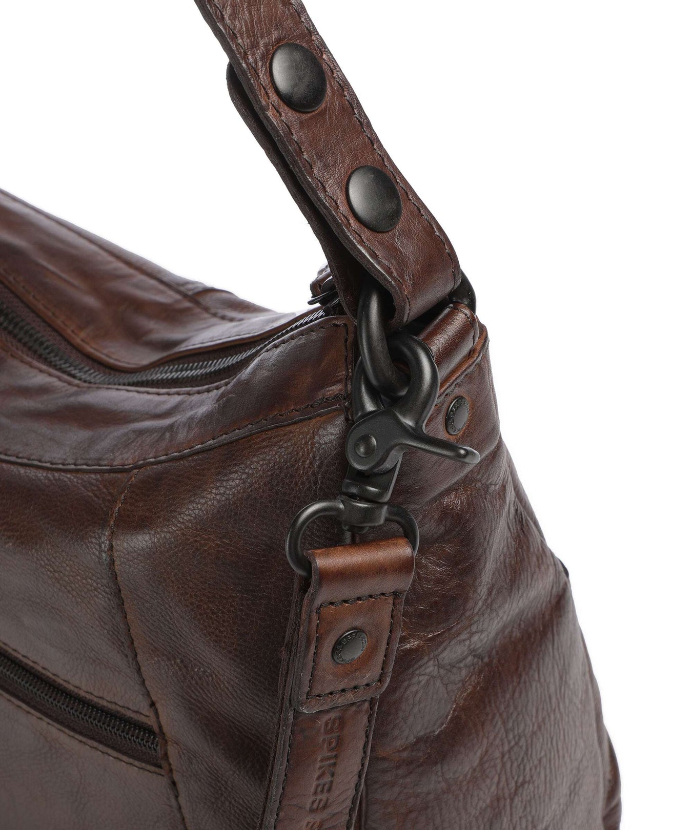 Spikes & Sparrow Apache Jinny Hobo bag dark brown