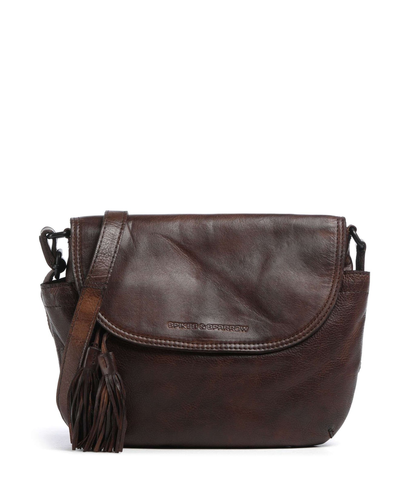 Spikes & Sparrow Apache Féline Crossbody bag dark brown