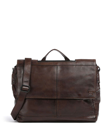 Spikes & Sparrow Apache Benzo Aktówka dark brown