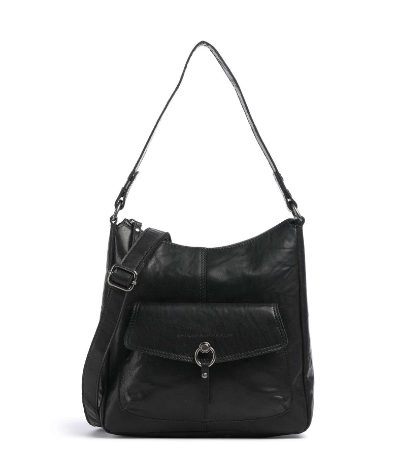 Spikes & Sparrow Bronco Cydney Hobo bag black