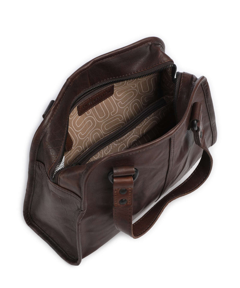 Spikes & Sparrow Bronco Danine Handbag dark brown