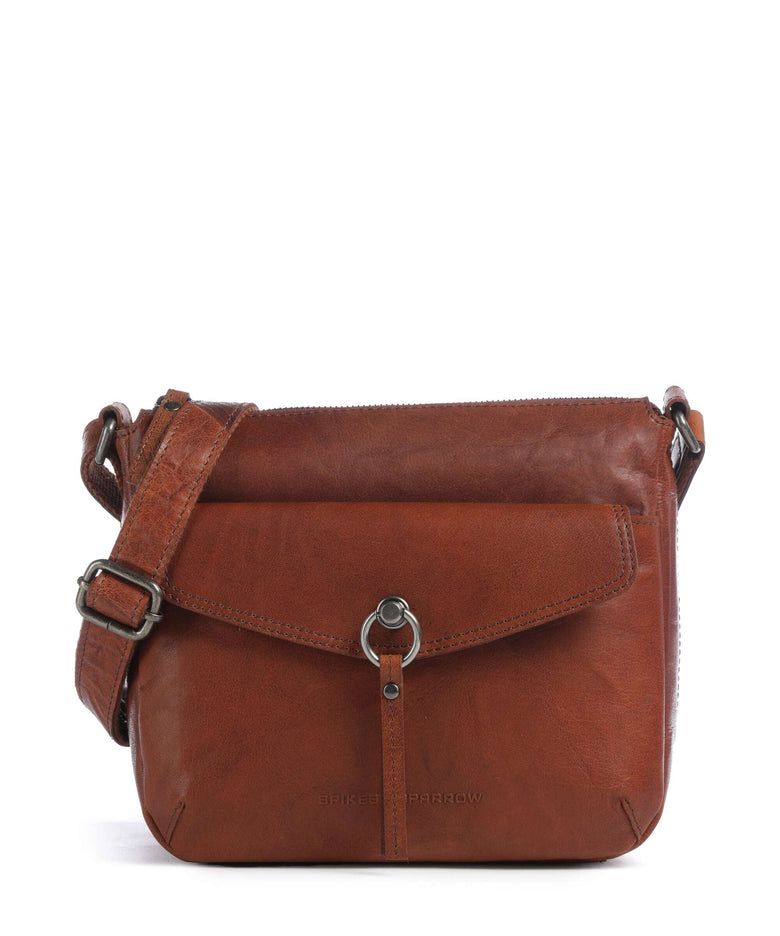 Spikes & Sparrow Bronco Jinthe Crossbody bag brandy