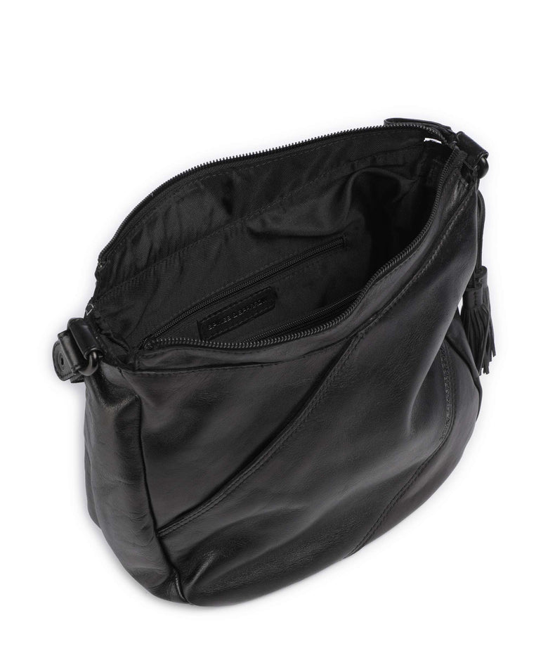 Spikes & Sparrow Apache Natalia Hobo bag black