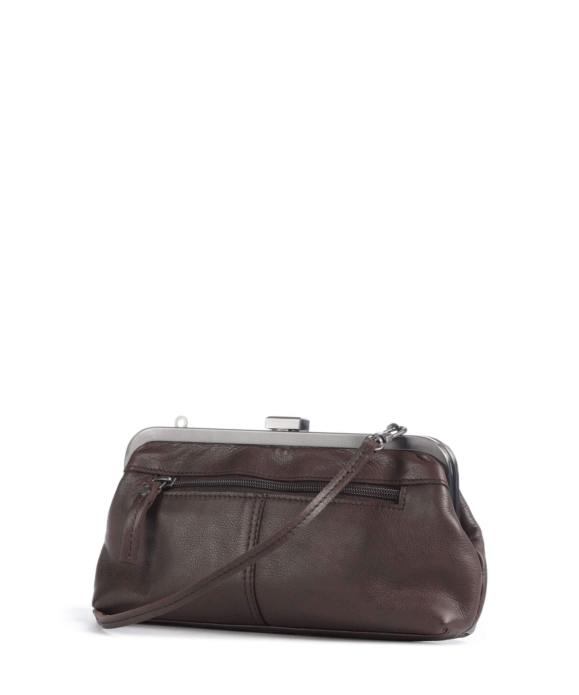 Spikes & Sparrow Woven Susy Crossbody bag dark brown