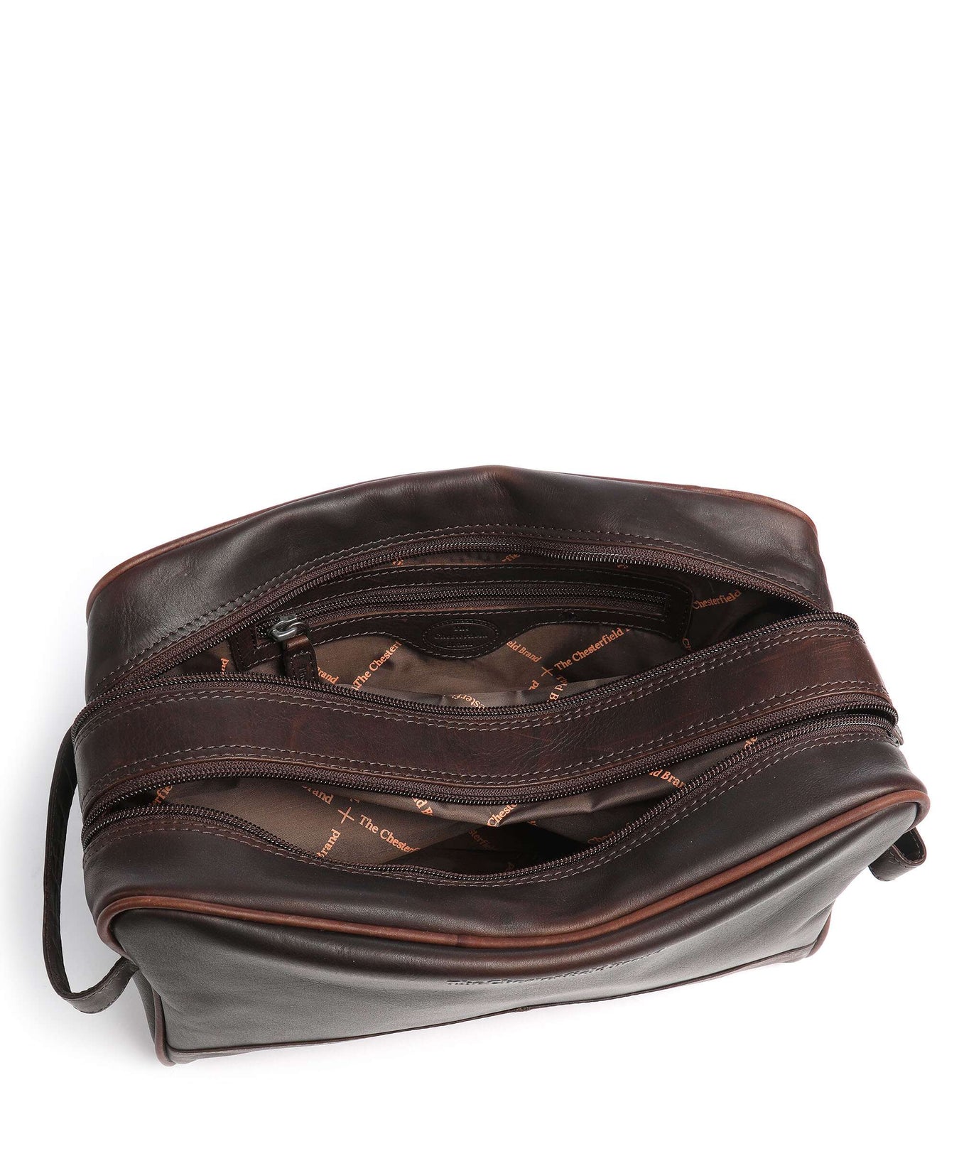 The Chesterfield Brand Stefan Toiletry bag dunkelbraun