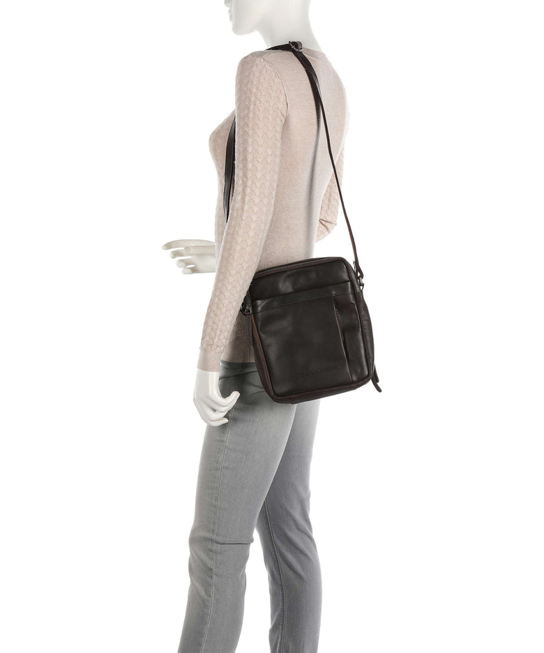The Chesterfield Brand Alva Crossbody bag dunkelbraun