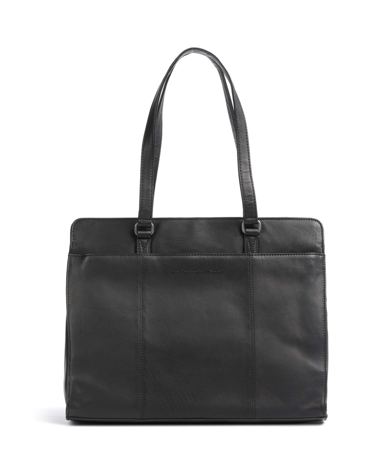 The Chesterfield Brand Cow Wax Pull Up Fidenza Tote bag black
