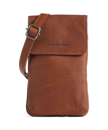 The Chesterfield Brand Langley Torebka na telefon cognac
