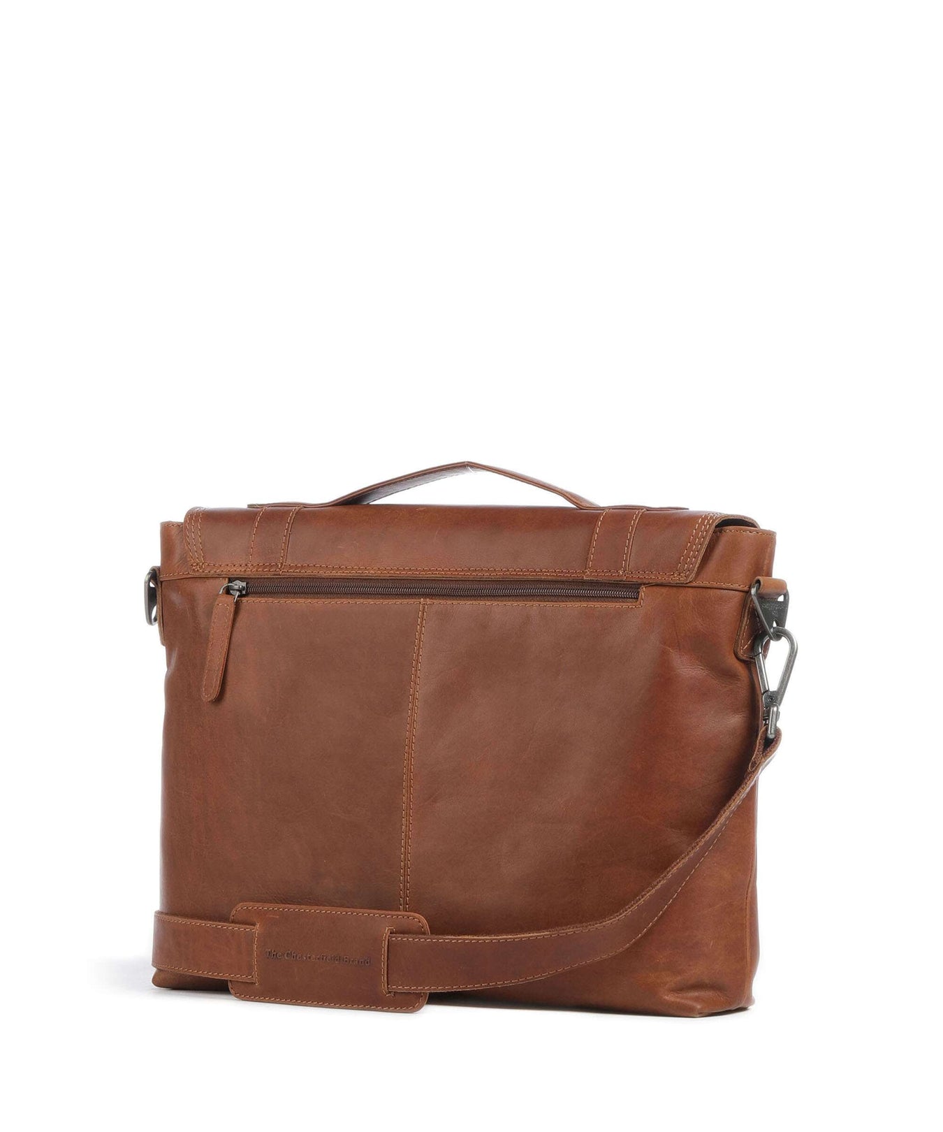 The Chesterfield Brand Veneto Briefcase cognac