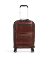 The Chesterfield Brand Cow Wax Pull Up San Marino Walizka na 4 kołach cognac