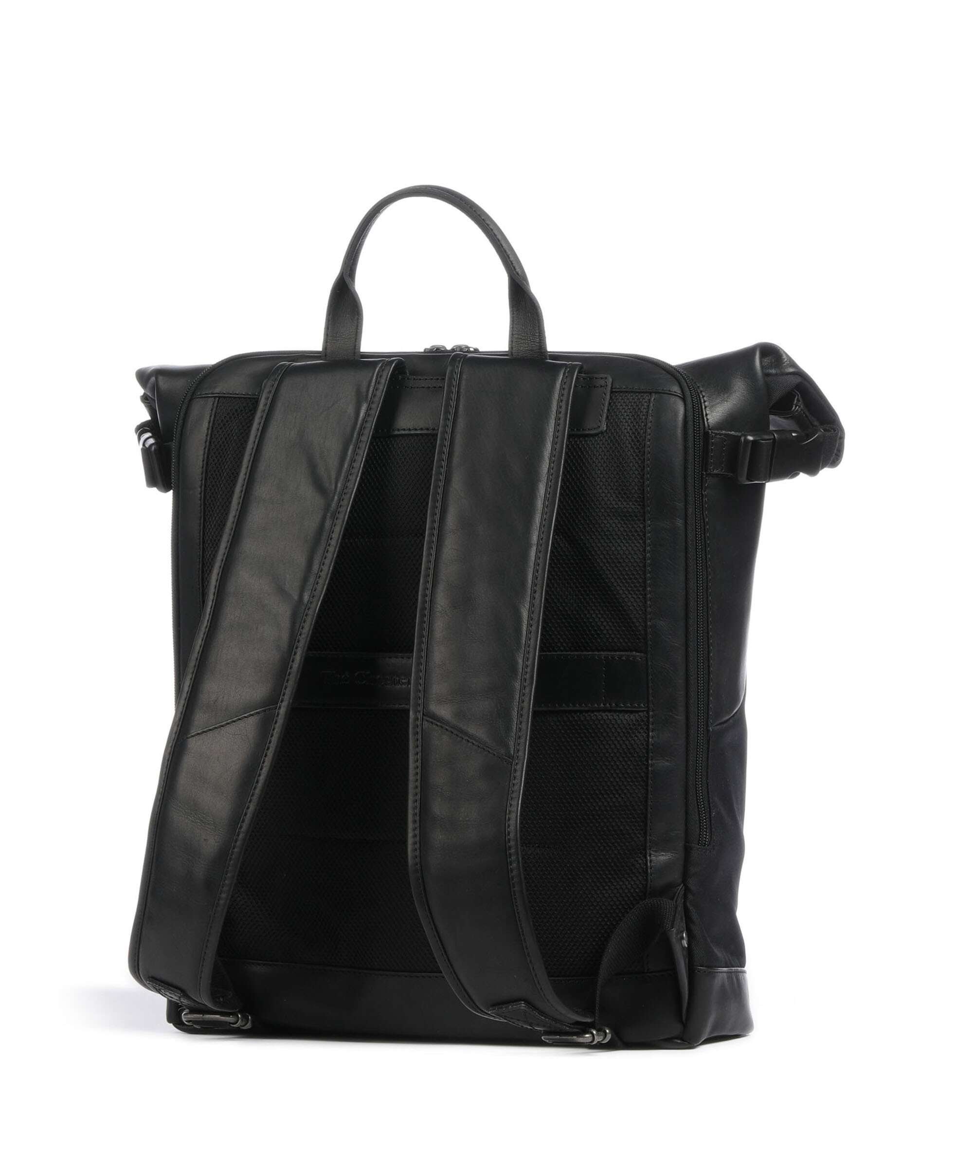 The Chesterfield Brand Fusion Bornholm Rolltop backpack black