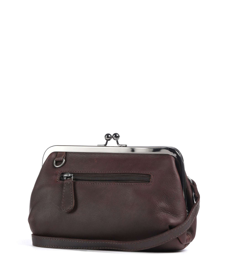 The Chesterfield Brand Cow Wax Pull Up Andrade Shoulder bag brown