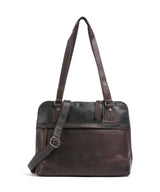 The Chesterfield Brand Cow Wax Pull Up Belgrado Torba na ramię brown