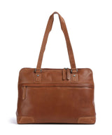 The Chesterfield Brand Cow Wax Pull Up Branson Torba na ramię cognac