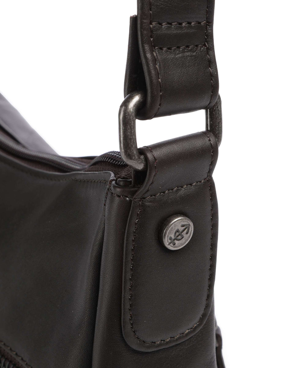 The Chesterfield Brand Wax Pull Up Cow Loraine Crossbody bag brown