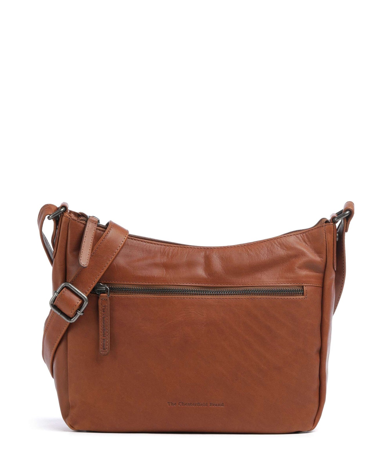 The Chesterfield Brand Cow Wax Pull Up Loraine Crossbody bag cognac