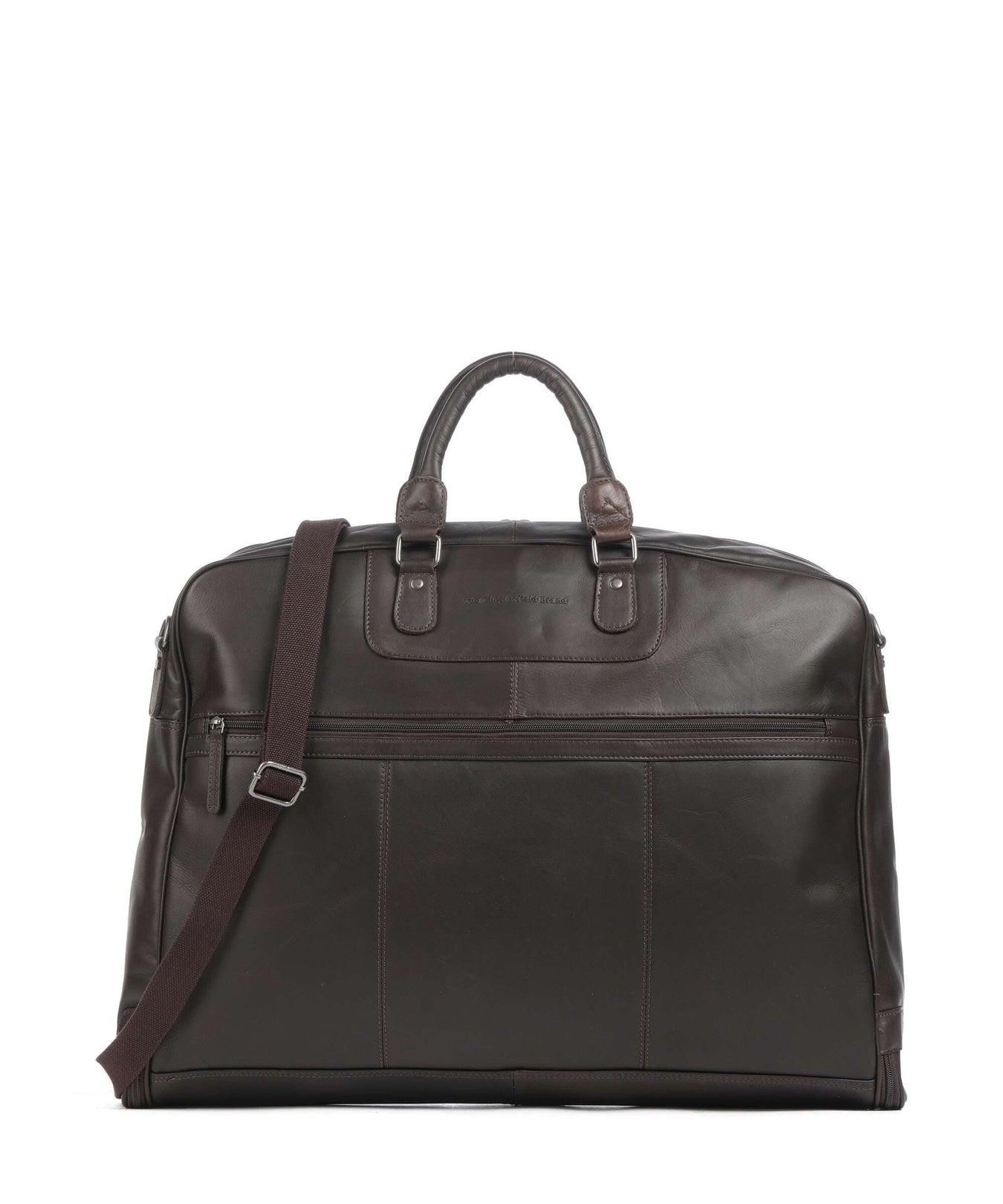 The Chesterfield Brand Cow Wax Pull Up Josh Garment bag brown