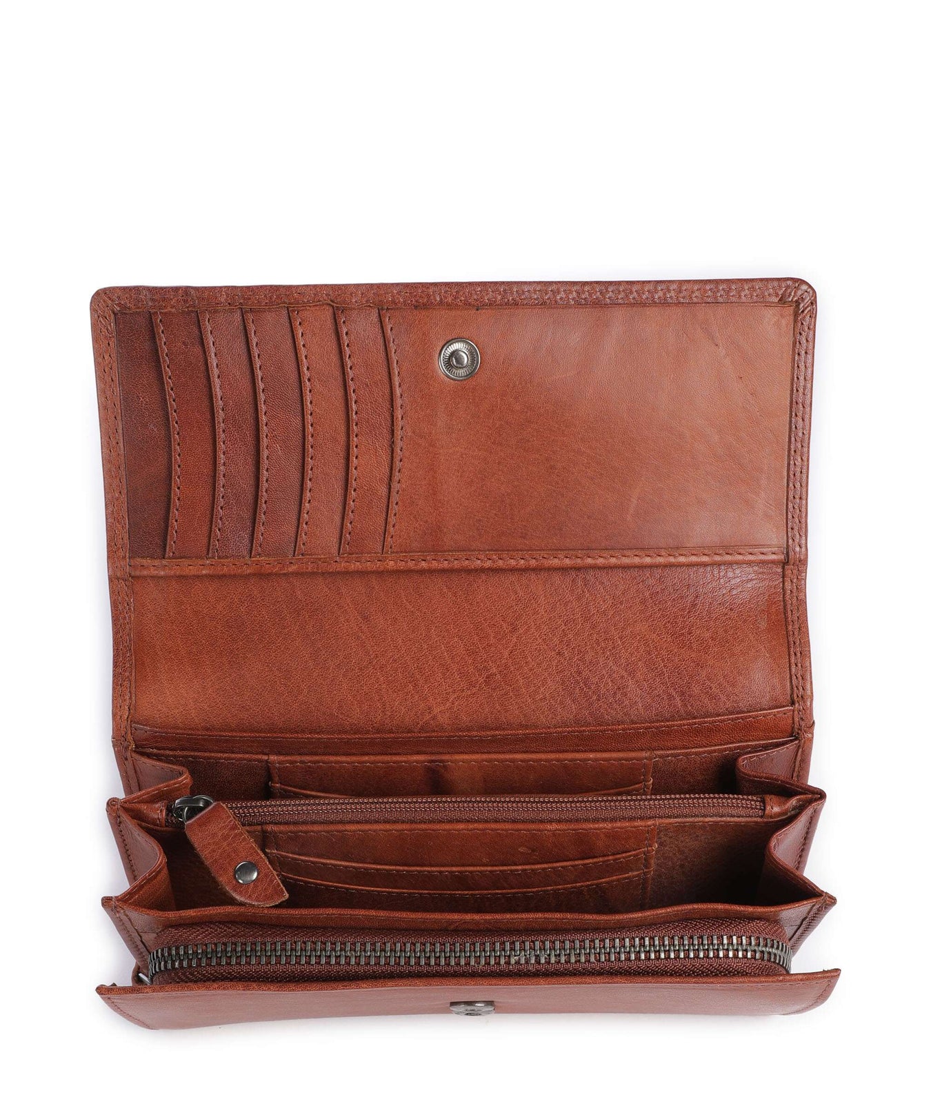 The Chesterfield Brand Novum Rivalto RFID Wallet cognac