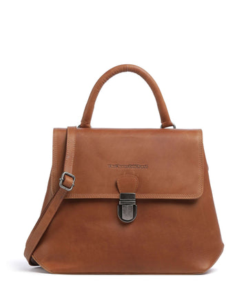 The Chesterfield Brand Wax Pull Up Cow Angera Torebka cognac