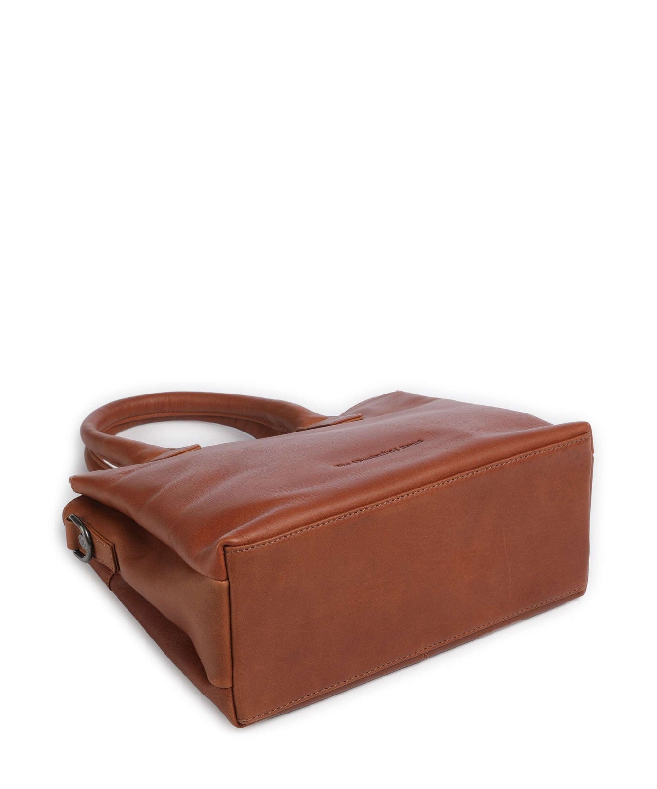 The Chesterfield Brand Wax Pull Up Cow Hermosa Handbag cognac