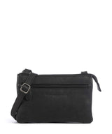 The Chesterfield Brand Washed Waxed Cow Osaka Torba przez ramię black