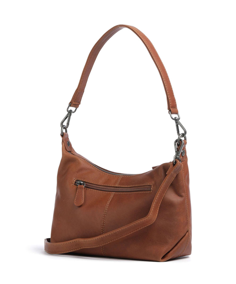 The Chesterfield Brand Wax Pull Up Cow Christie Shoulder bag cognac