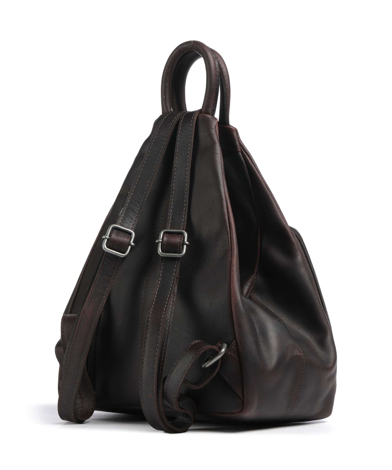 The Chesterfield Brand Wax Pull Up Cow Howard Backpack brown