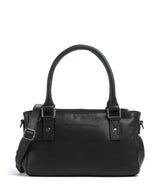 The Chesterfield Brand Wax Pull Up Cow Fenja Torebka black