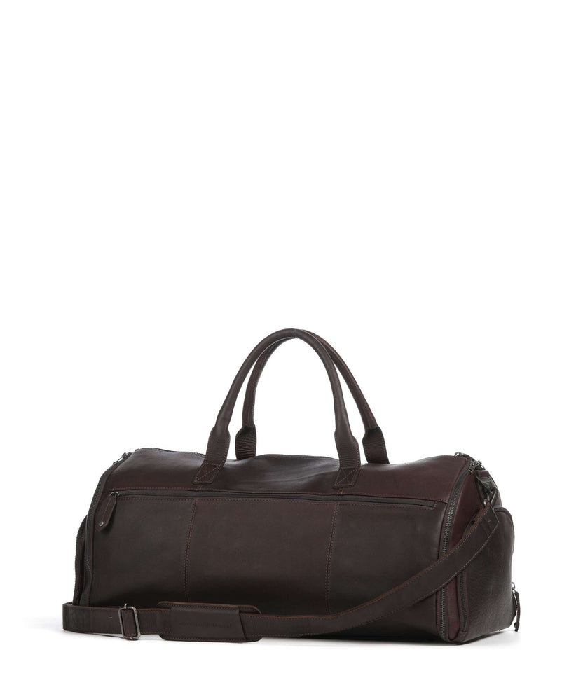 The Chesterfield Brand Wax Pull Up Cow Finlay Weekend bag brown