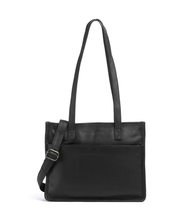 The Chesterfield Brand Wax Pull Up Cow Estella Torba na zakupy black