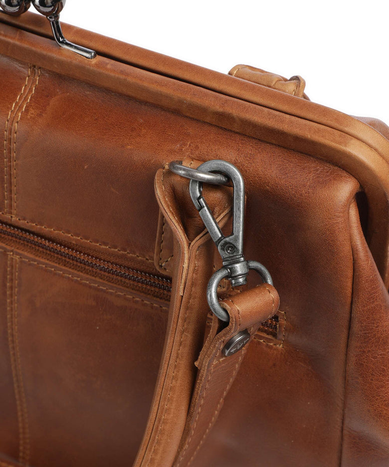 The Chesterfield Brand Wax Pull Up Cow Dorin Handbag cognac