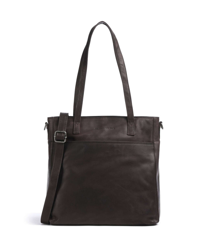 The Chesterfield Brand Wax Pull Up Cow Mosel Tote bag brown