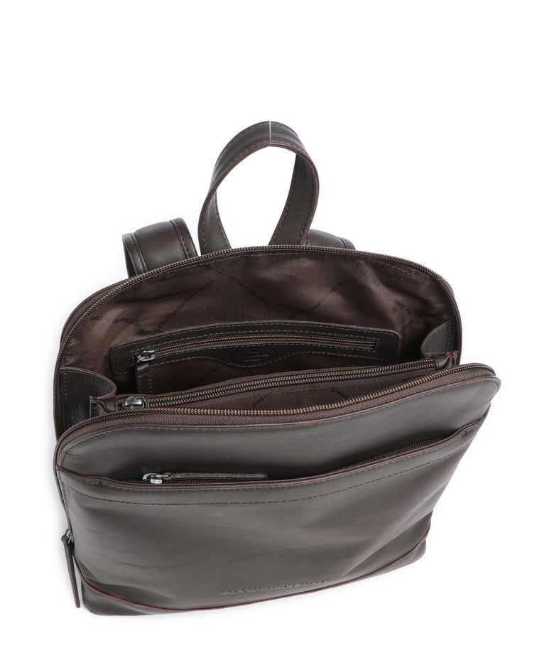 The Chesterfield Brand Wax Pull Up Cow Tigris Backpack brown